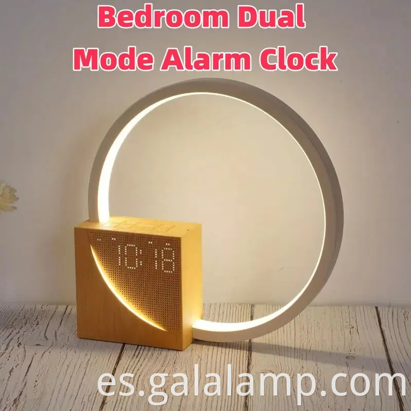 Sunrise despertador con 10 sonidos de ruido blanco para una lámpara de sueño profundo